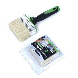Fence Paint Brush with Removable Plastic Handle